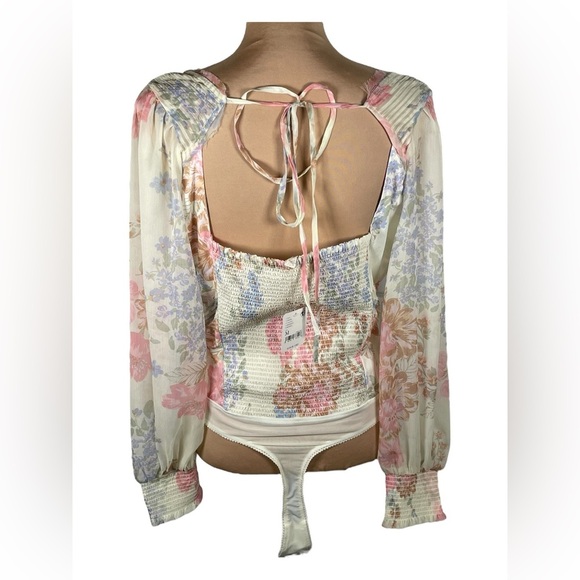 Free‎ People x Revolve Wanderlust Bodysuit in Ivory NEW Medium - Picture 5 of 16